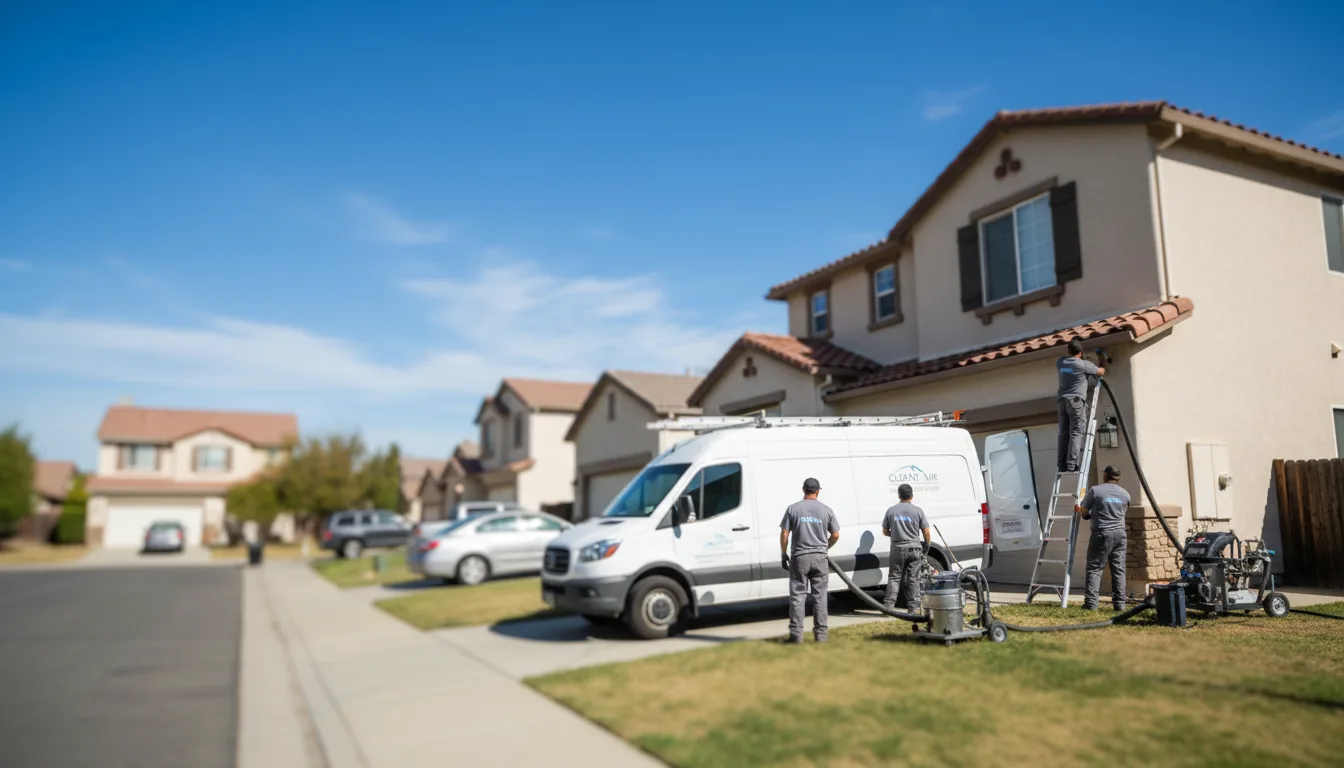 Air Duct Cleaning in Mcqueeney, TX near me